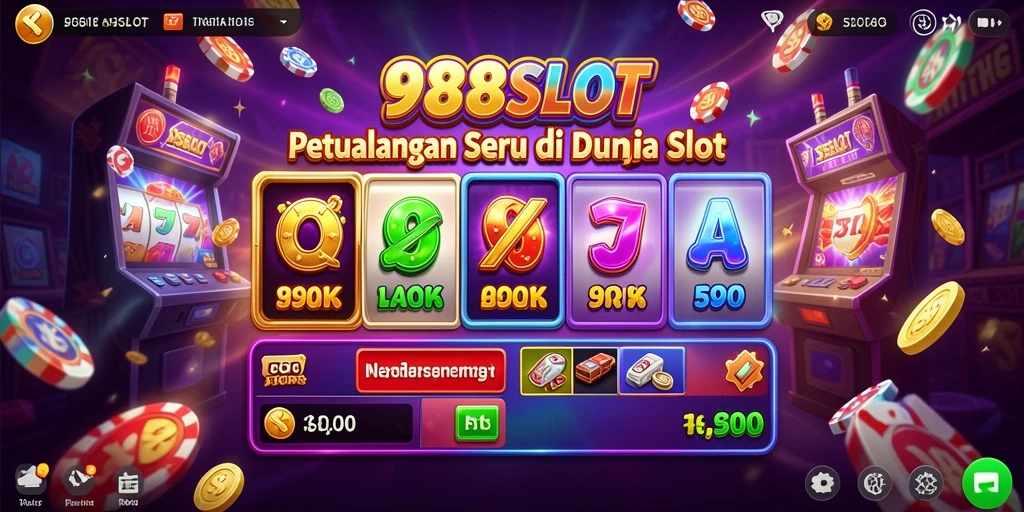 Screenshot gameplay 988SLOT yang penuh warna dan menarik.