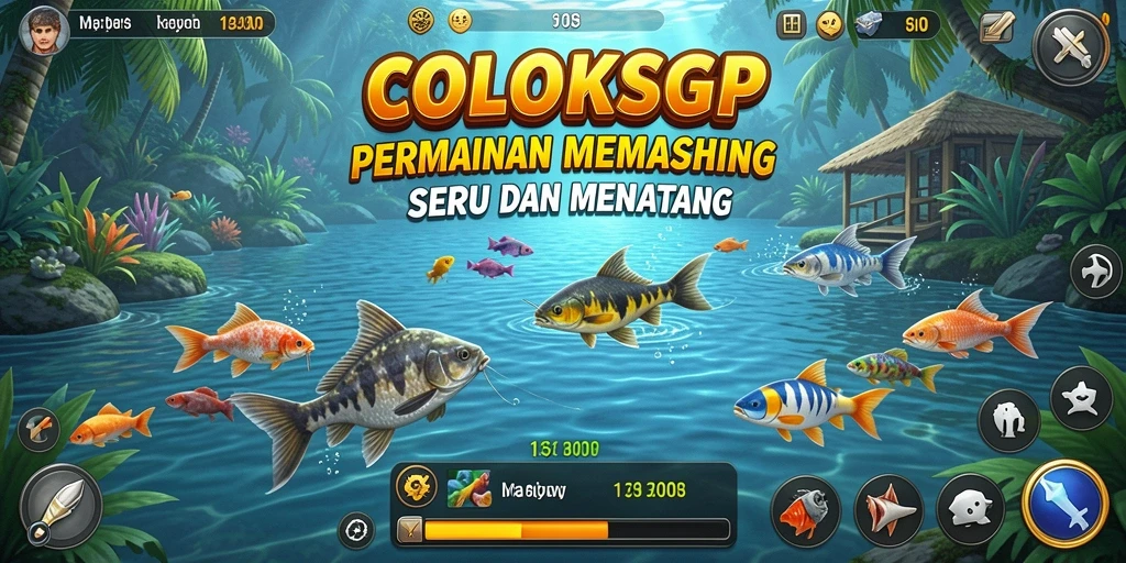 Tampilkan gameplay memancing yang mendebarkan di COLOKSGP.
