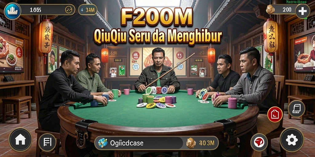 Tampilan gameplay QiuQiu yang menarik dan seru.