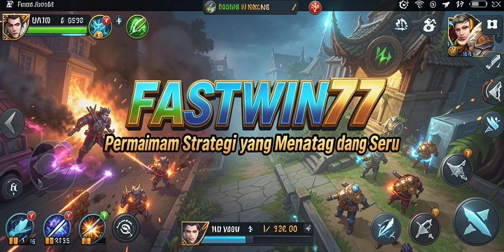 Tampilan gameplay menarik dari strategi seru di FASTWIN77.
