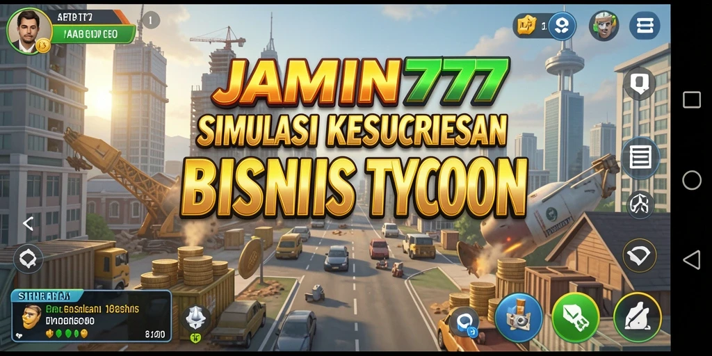 Tampilan menarik gameplay Tycoon dalam JAMIN777.
