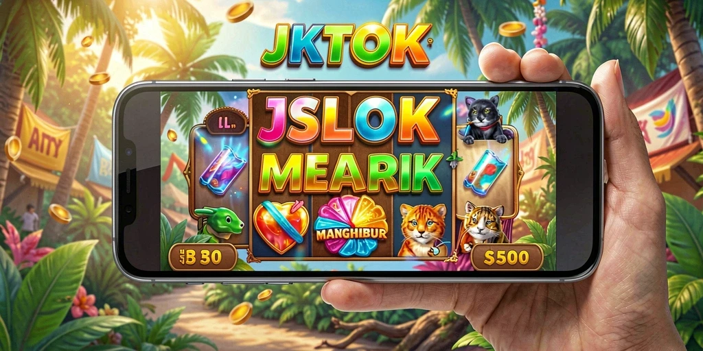 Tampilan gameplay JKTOK yang seru dan mendebarkan di slot.