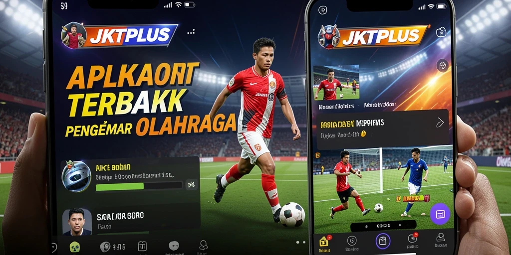 Tampilan screenshot utama JKTPLUS yang menunjukkan gameplay Sports yang dinamis dan interaktif.
