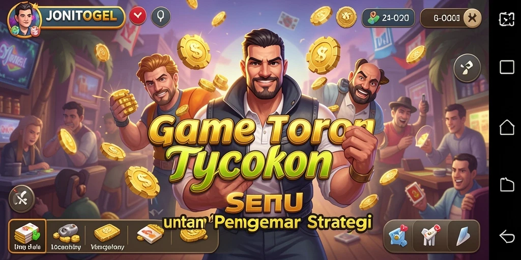 Tampilan gameplay Tycoon yang menantang dan menarik.