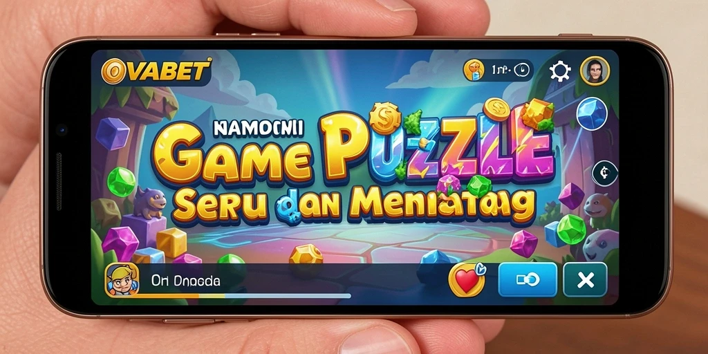 Tampilan gameplay seru dan penuh warna dari OVABET.