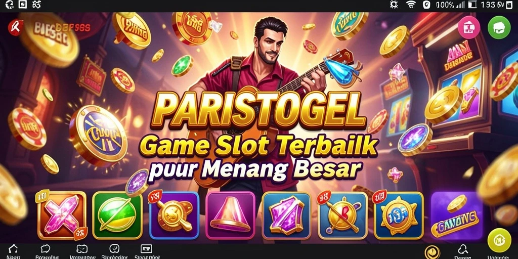Tampilan seru dari gameplay PARISTOGEL dengan fitur Slot menarik.