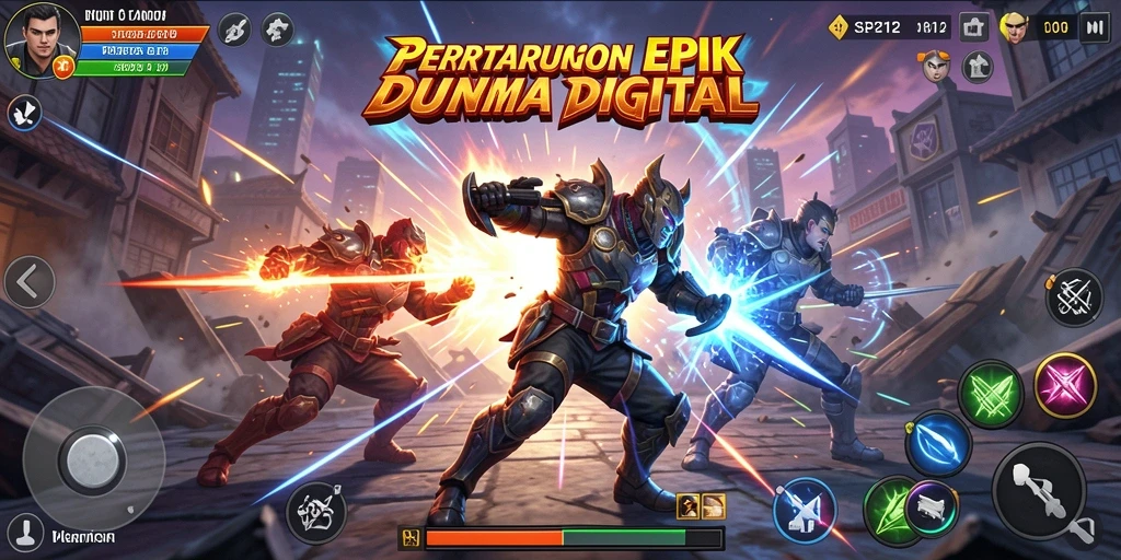 Tampilan karakter dan gameplay yang mendebarkan di SP212.