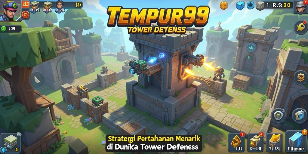 Gameplay menegangkan TEMPUR99 dengan grafik yang memukau.
